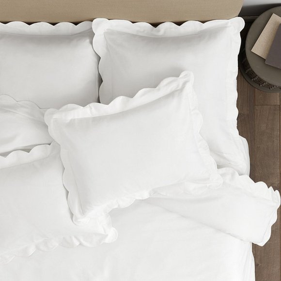 Ballard Designs Bedding Ballard Designs Emma Scalloped Bedding In